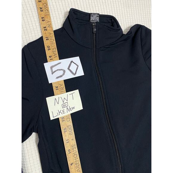 RLX Pullover Womens Performance Black Full Zip Long Sleeve Medium Ralph Lauren - Picture 5 of 10